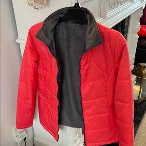 Free Country Red Jacket with Gray Lining